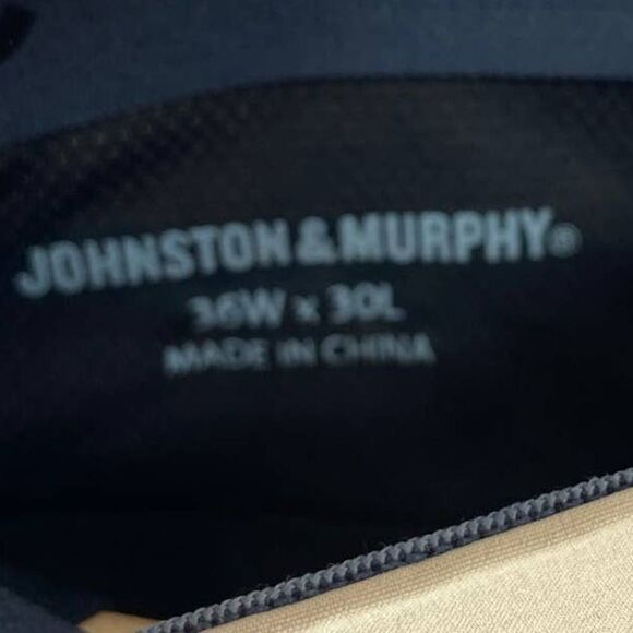 Johnston & Murphy Tan Khaki Golf Sport Trouser Pant Mens 36W 30L - Picture 4 of 7